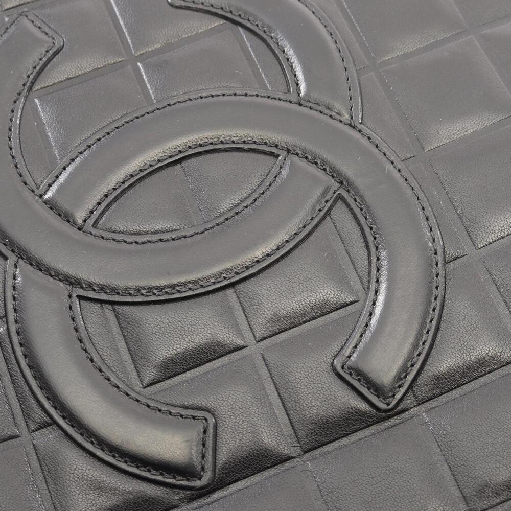 CHANEL Black Lambskin Leather Tote Bag - Picture 11 of 11